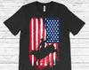 Western Bull Riding Rodeo Country American Flag 4th of July Patriotic Cowboy Vintage Retro Gifts T-Shirt Bull Rider Birthday Present Cowboys