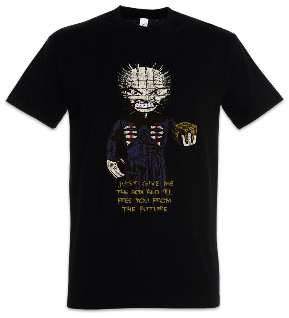 

Give Me The Box Mens T-Shirt Mens Womens Tees Top Cenobite Hellraiser Horror Halloween Gore Pin 2XL
