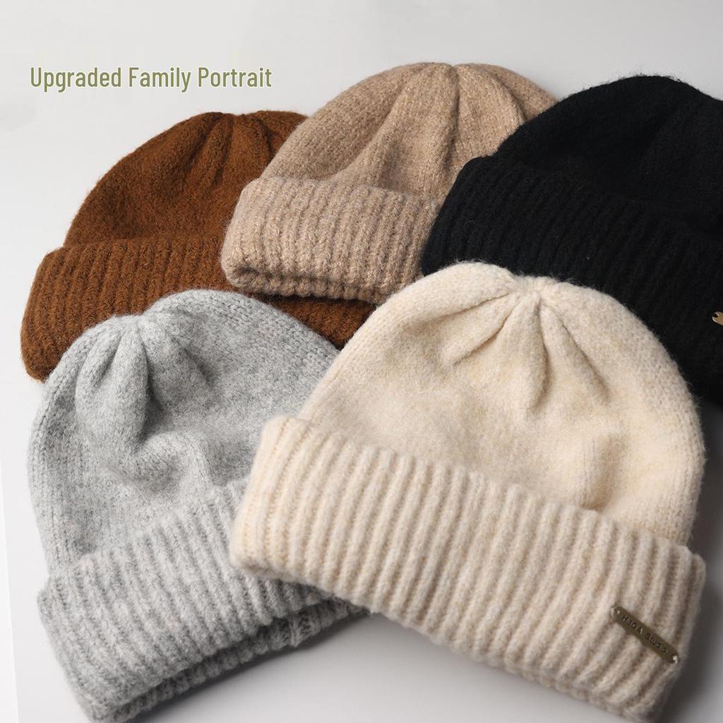 2025 Women's Winter Slouchy Knit Beanie - Extra Large, Face-Flattering with Loose Ear Protection