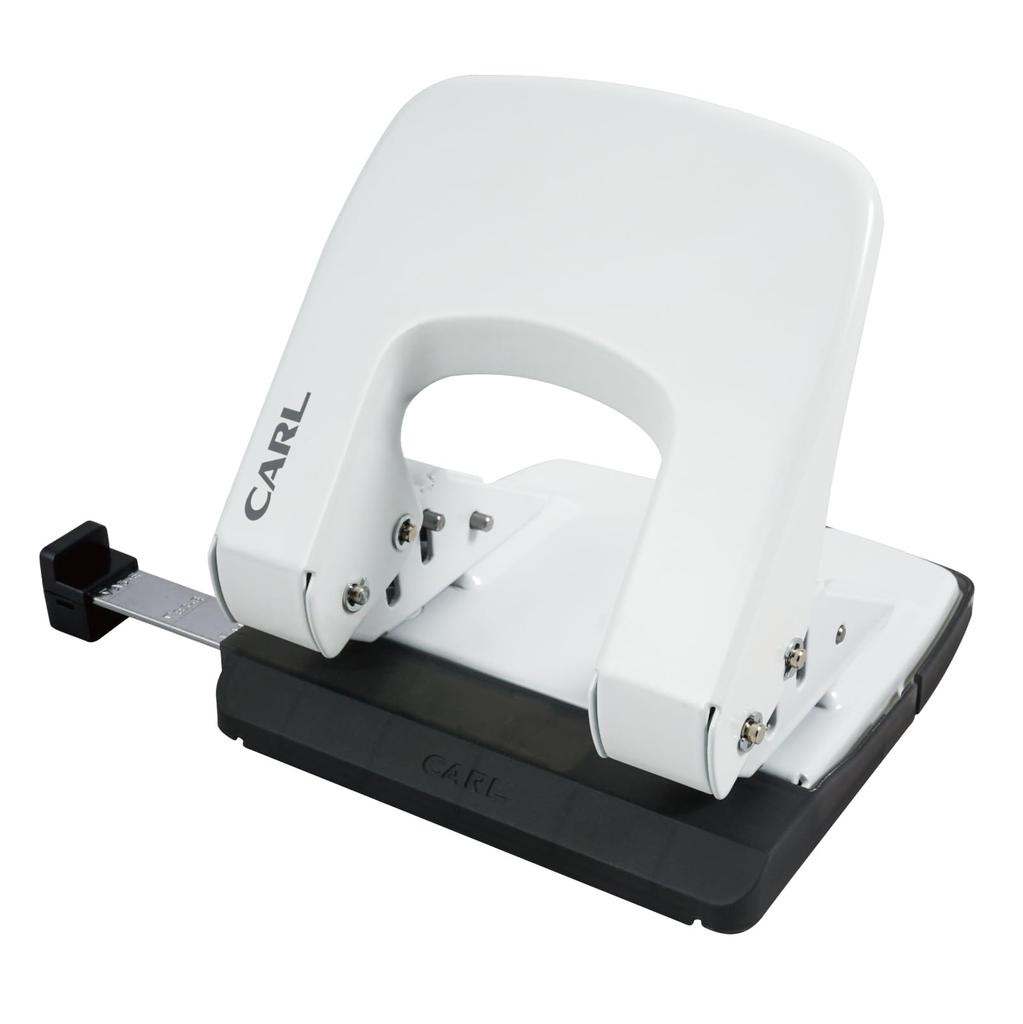 Carl Office Equipment Lightweight Punch, Small, Arisis, 2-Hole, 35 Sheets, White, LPN-35-W, Total Sales of 2 Million Units