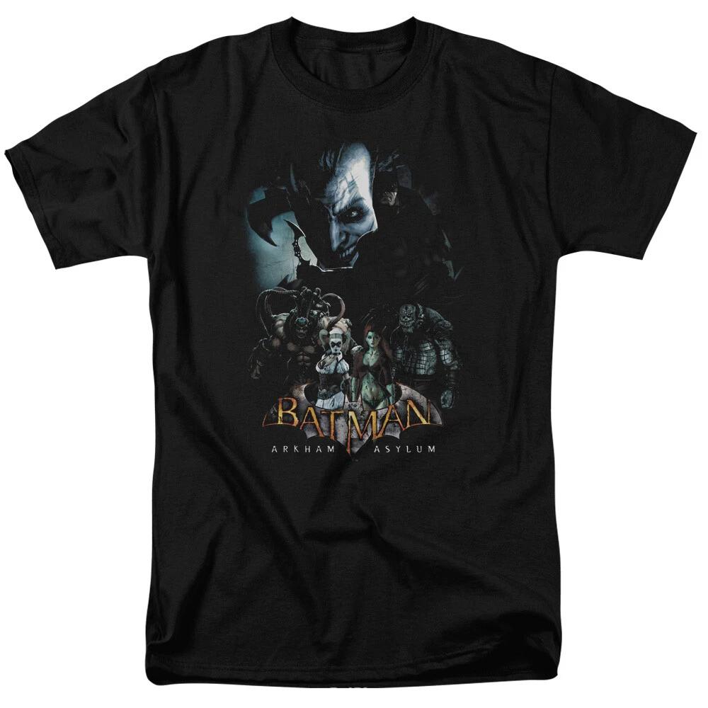 Batman Arkham Asylum  Five Against One  T-Shirt - Regular or Sleeveless - to 6X S