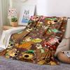 Bears Friends Flannel Blanket Throw Blanket Soft Warm Sofa Bed Camping Home Decor Unique Christmas Gift C9261111