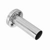Car Adjustable Removable Round Head Exhaust Muffler Silencer Car Modification (4in)
