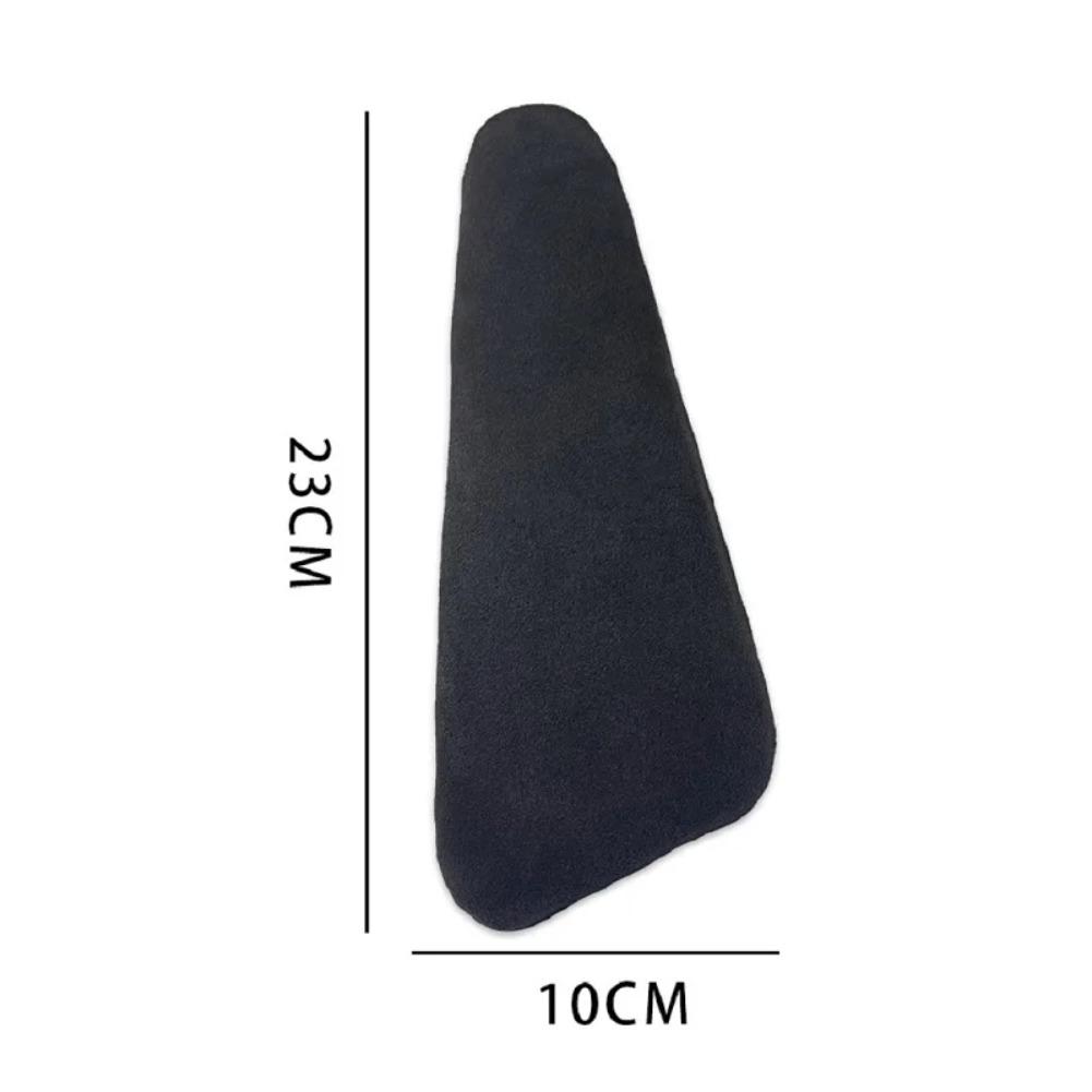 Car Knee Pad Suede Cushion Center Console Knee Pillow Leg Pad for Tesla Model 3/Y Thigh Support Auto Interior Accessories