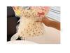 Chenille Puppy Doll Bouquet: Cute Handmade Gift for Best Friends, Girls' Birthdays.