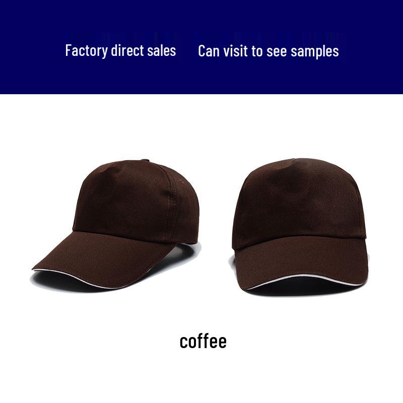Pure Cotton Embroidered Volunteer Baseball Cap - Custom Work & Sun Hat with Logo