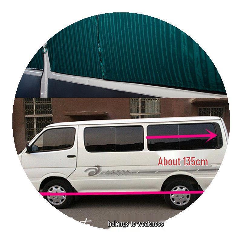 Compatible Curtains for Jinbei, Toyota Hiace, New Hiace, Jinlong, Jinwei, Jinlv, Zhongshun, and Foton View Express Cars
