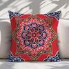 DoubleSided Ramadan Khayamiya Pattern Pillow Cover Traditional Arabic Printed Cushion Case for Living Room Sofa Decor