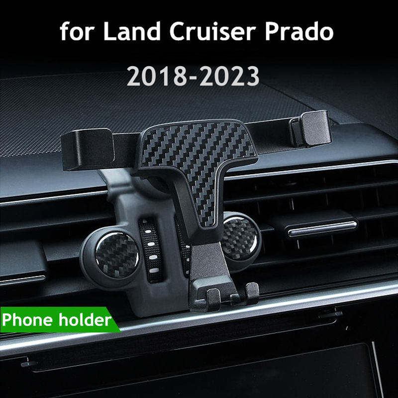 Phone Holder For Toyota Land Cruiser Prado 150 2023 2022 2021 2020 2019 2018 Air Vent Mount Mobile Support Car Accessories