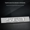Mercedes-Benz S-Class Rear Emblem Stickers: S65L, S320L, S350L, S400L, S580L
