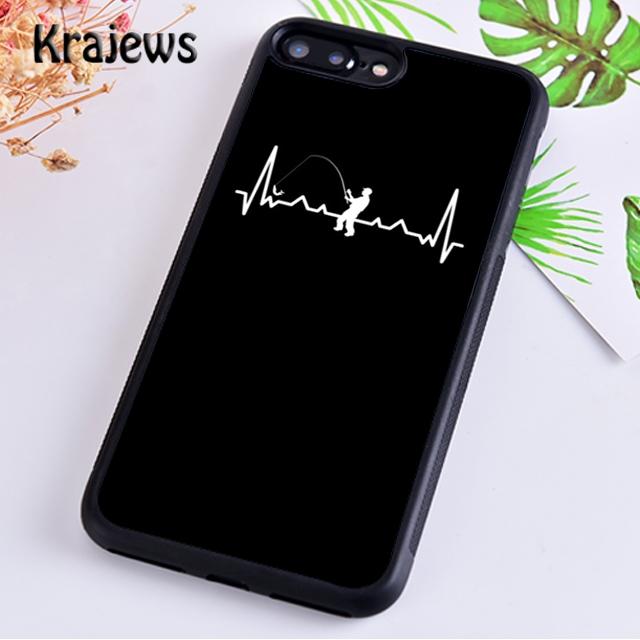 Krajews CARP FISHING FISH Printed Soft Phone Case Cover For iPhone 17 Air 16 15 14 plus 11 12 13 pro max coque Fundas