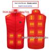 Men's Dual Control USB Heated Vest - 11 Zone, 3 Temperature Settings for Winter
