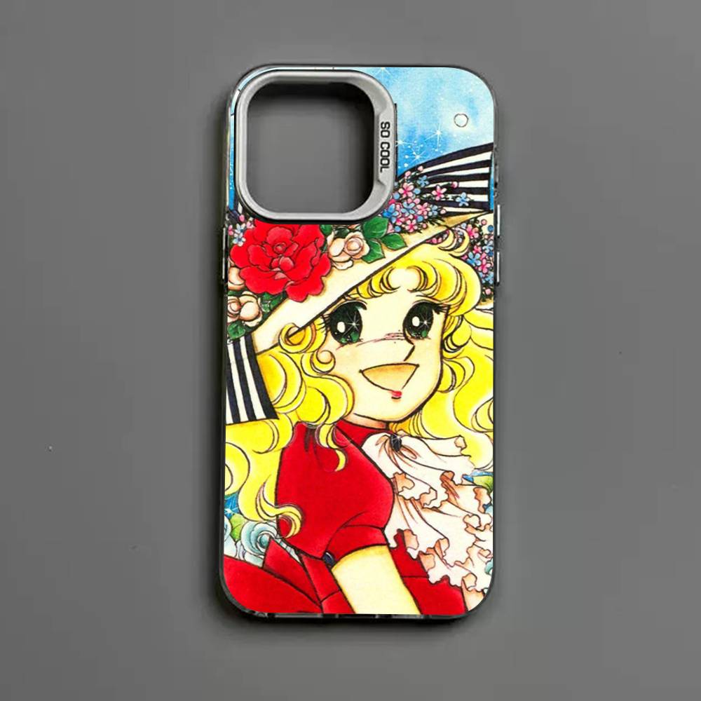 Manga Candy For IPhone 17 16 15 14 13 12 11 Pro Max Plus Matte Color Back Phone Cover