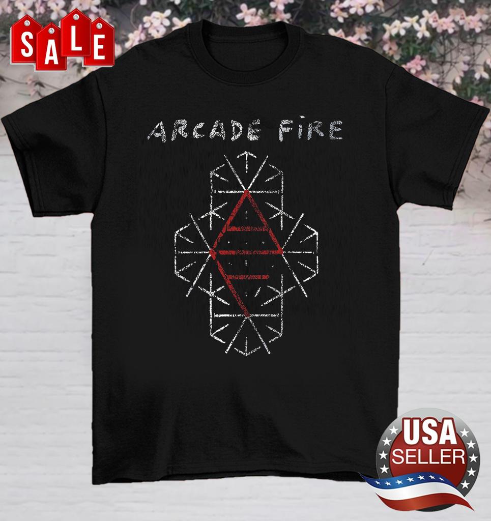 Arcade Fire Band Albums Black Short Sleeve Unisex T-Shirt S-5Xl Cs1