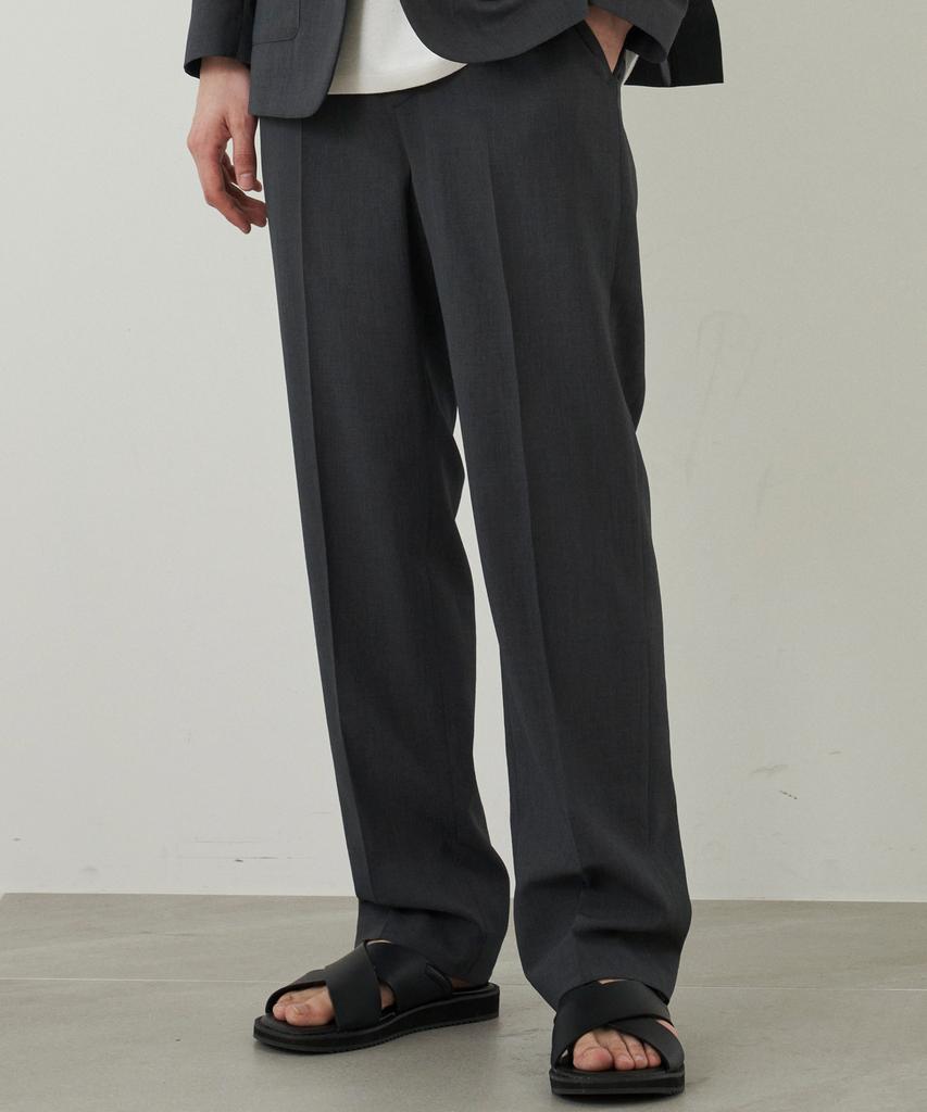 210EDIT Men'S Cool Silky Cinnabar Semi-Wide Slacks_Ze2Pt120_Sgr