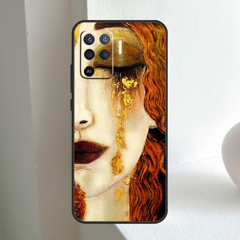 

Поцелуй Густава Климта Чехол для OPPO A74 A54 A94 A17 A57 A15 A16 A76 A96 A18 A38 A58 A78 A98 A40 A60 A80 A5 A6 Pro OPPO A54 5G