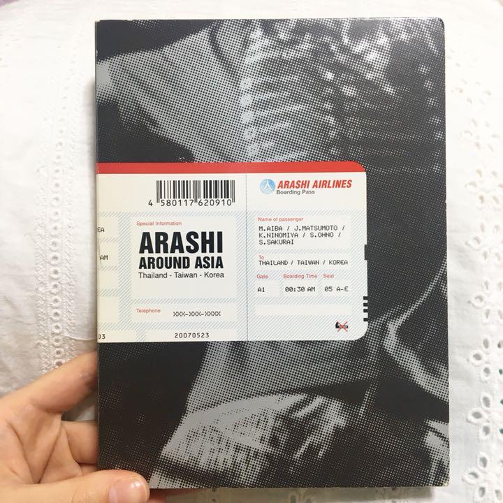 

[USED] Arashi AROUND ASIA Thailand-Taiwan-Korea (First Pressing)
