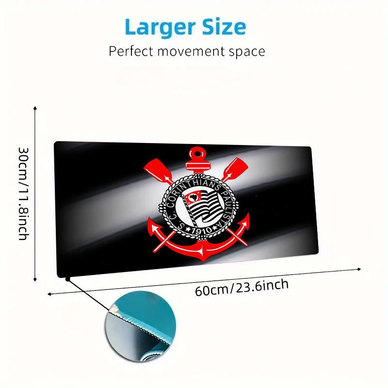 Corinthians2 Print  Cushion Non-slip Laptop Tablet Big Mousepad XXL Mat Mini PC Playmat With Lock Edge