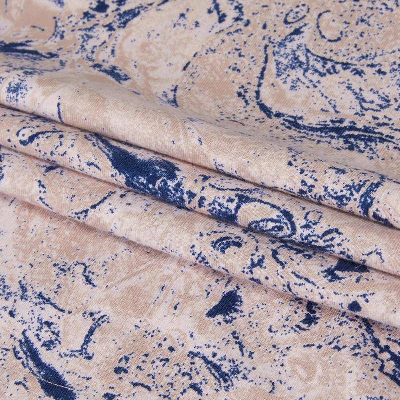 Adidas Camouflage Round Neck Short Sleeve T-Shirt Unisex Tops Pink Blue HR6976