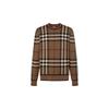 Burberry Men Naylor Check Sweater Brown 80366031