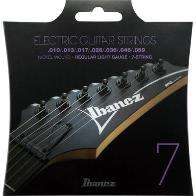 IEGS71 Nickel Wound Light Gauge 7-String Electric Guitar