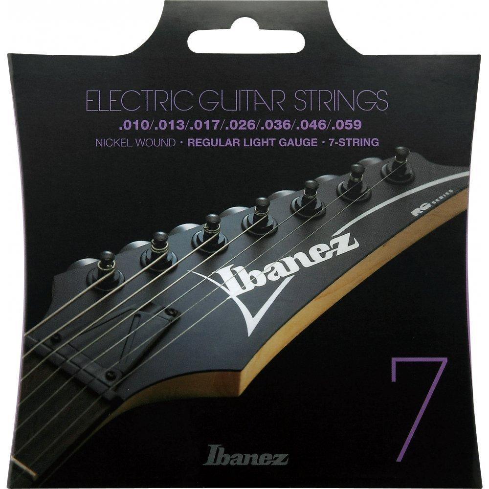 IBANEZ IEGS71 Nickel Wound Light Gauge 7-String Electric Guitar