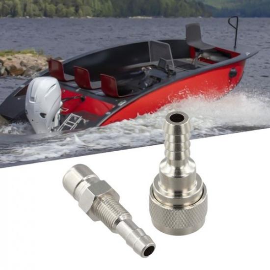 Innovative Design 2pc Marine Grade Fuel Line Connectors for Tohatsu Use Only