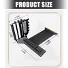 Aluminum Vertical GPU Mounting Bracket PC Graphics Card Holder Steering Bracket Support GPU Vertical Accessories
