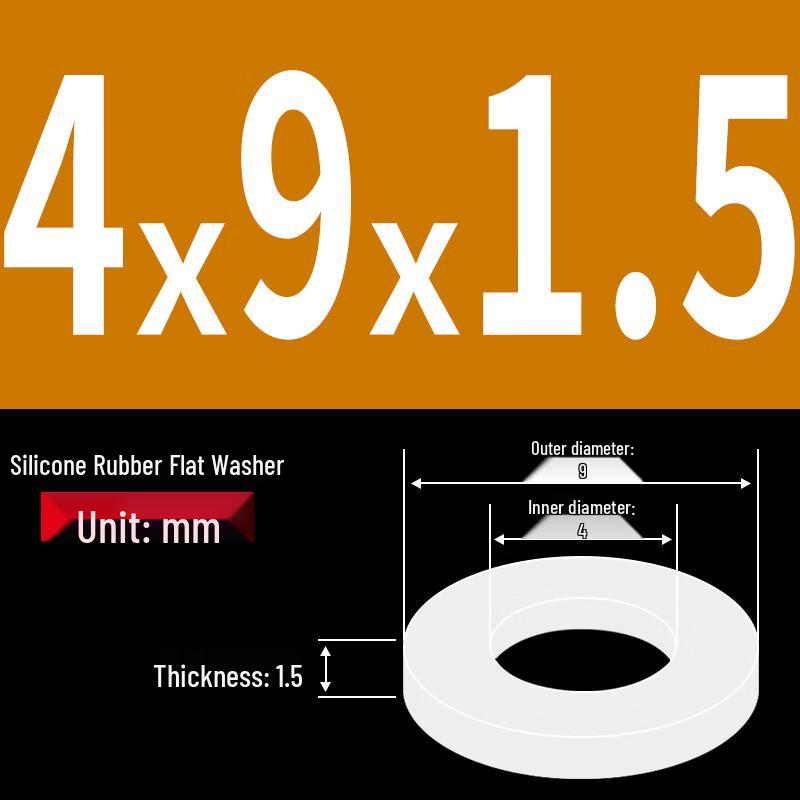 

Waterproof High-Temperature Silicone Flat Gasket