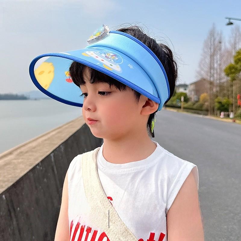 Cartoon Ultraman Summer Kids Sun Hat With Wide Brim For Outdoor Sun Protection