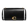 Bandit Cow Leather Crossbody Bag, Shoulder Bag Medium Women's Black CC416-B4BK