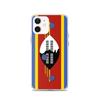 Coque Téléphone – Drapeau De l'Eswatini – Compatible iPhone 12 – Étui Souple – Résistant Et Antichoc - Silicone - Pixelforma