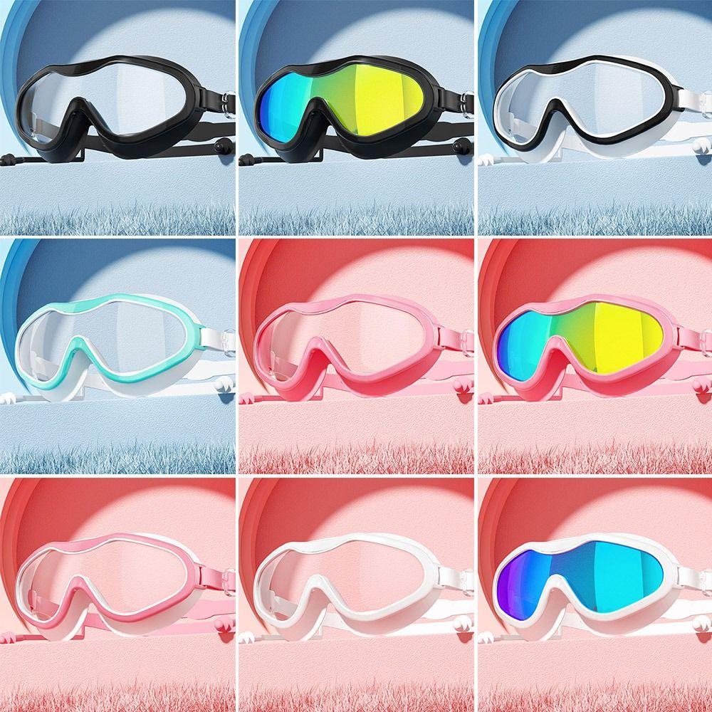 Vodotěsné brýle proti zamlžování pro dospělé Široké zorné pole Plavecké brýle Outdoorové sportovní plavecké potřeby