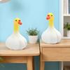 Stress Relief Garlic Duck Toy Squeeze Sensory Toy Soft Stretchy Duck Concentration Aid Hand Exercise Relaxation