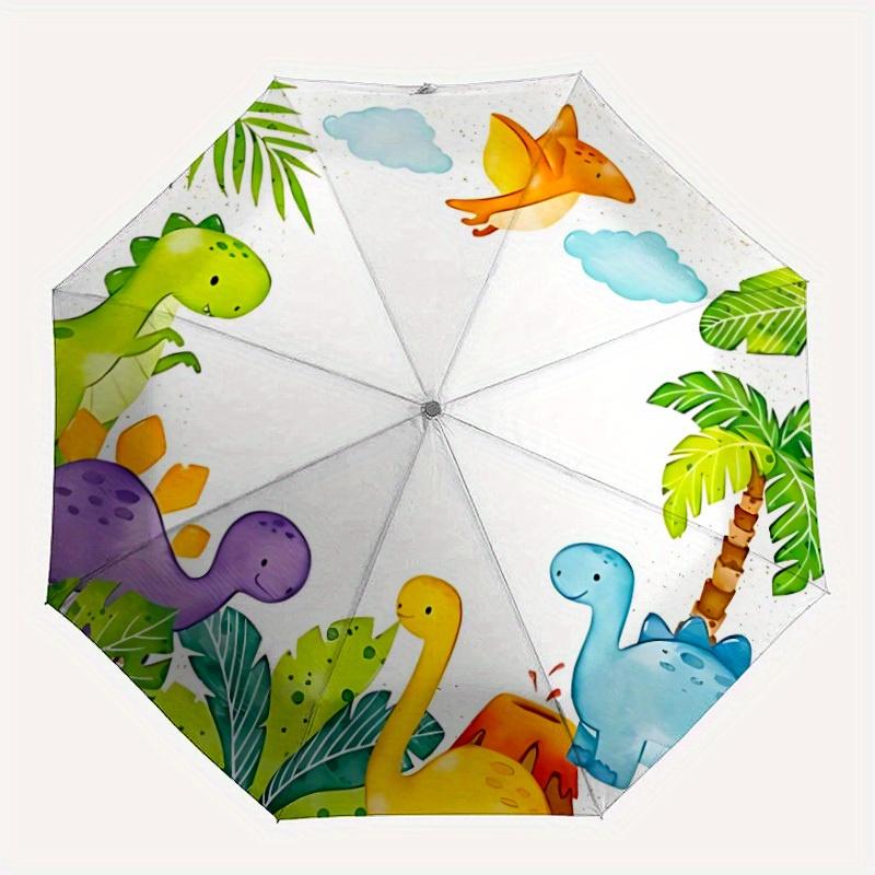 

1pc Dinosaur Automatic Open/Close Umbrella, Ideal Fan Gift for Birthday, Christmas, Outdoor Essentials, Trendy Fashion y250828007