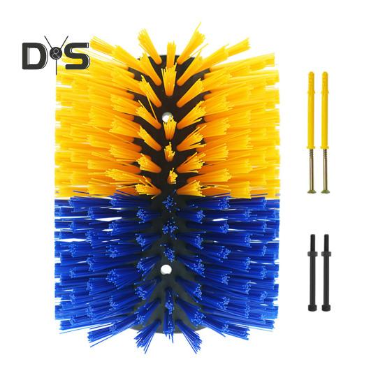 

Щетка для чистки скота, чесалка для лошадей, полный массажный инструмент для ухода за коровами, крупным рогатым скотом, овцами, лошадьми, свиньями, чтобы облегчить зуд на спине A жёлтый