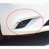 Car accessories body parts front bumper sliver grille fog lamp cover for Mazda 6 2016 to 2019 GL