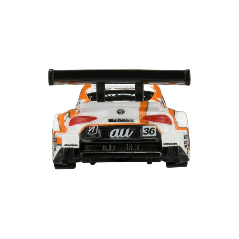 TAKARA TOMY Tomica Premium Racing au TOM'S GR Supra Miniature Car Toy for Ages 6 and Up