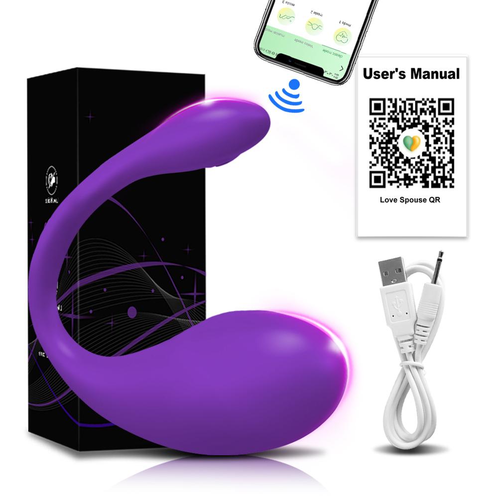 Drahtloser Bluetooth-G-Punkt-Dildo-Vibrator für Frauen, APP-Fernbedienung, tragen vibrierendes Ei, Klitoris, weibliches Höschen, Sexspielzeug für Erwachsene