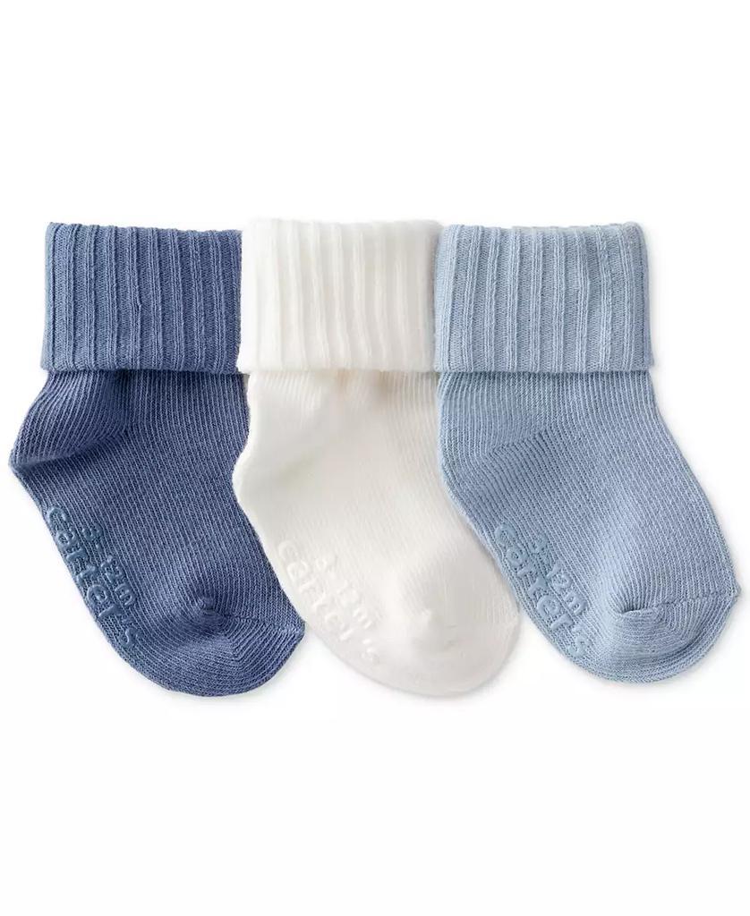 

Carter s | Baby Boys 3-Pk. Gripper Socks 12 24 months