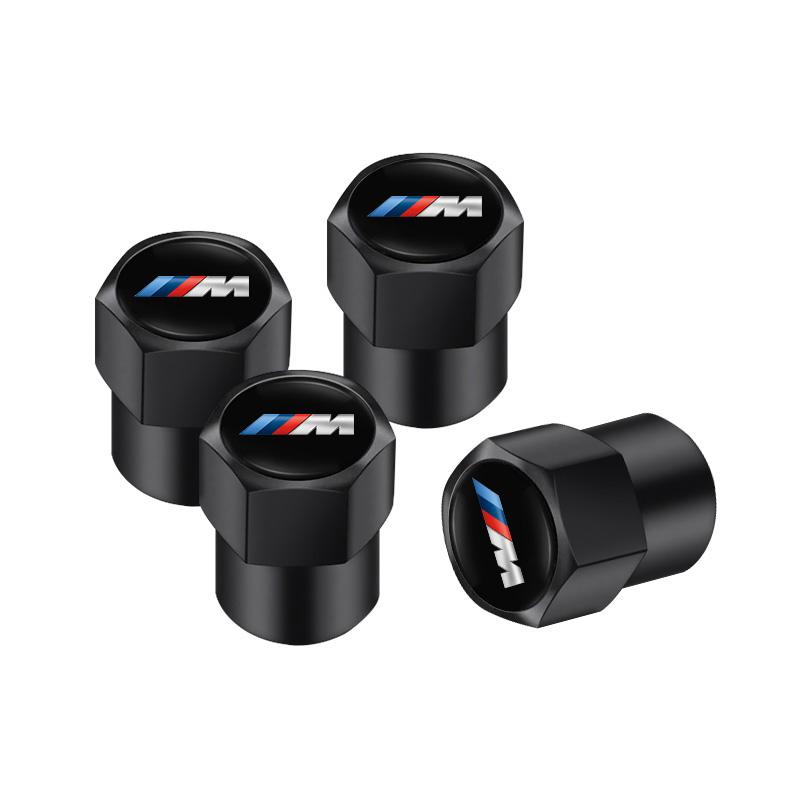 4Pcs Aluminum Car Wheel Tire Valve Cap Dustproof For BMW X1 X2 X3 X5 X4 X6 X7 G30 G20 G32 G11 G12 F40 F30 F20 F10 F34 F07 F44 OH6