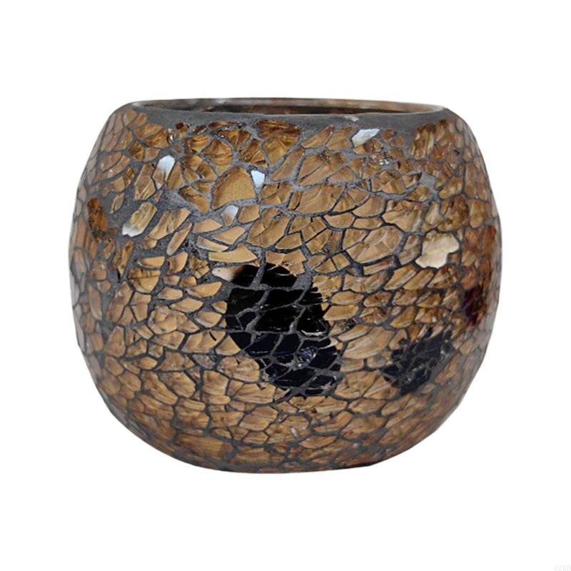 62KD Moroccans Clear Glass Holders Creative For Celebration And Home Styling