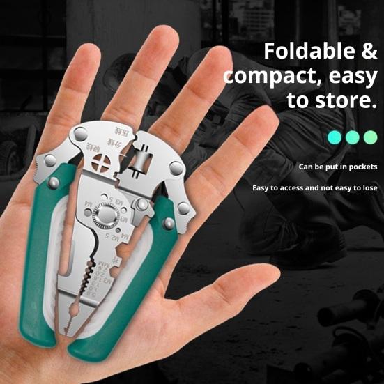 Kleště na odizolování drátů Elektrikářský nástroj na odizolování drátů s přesným designem odizolovacího otvoru Antikorozní leštěný povrch Kleště na odizolování drátů