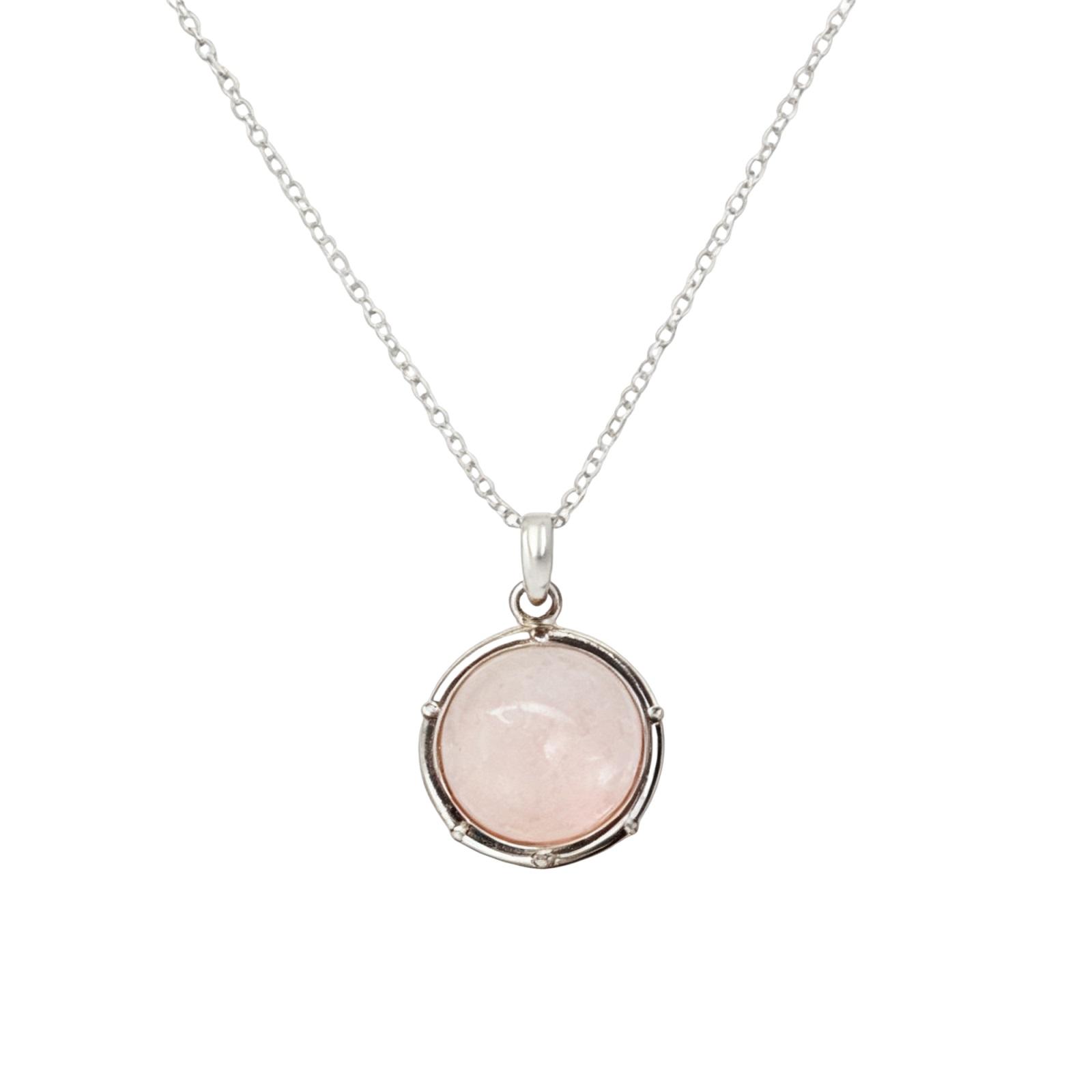 

Geometric Circle Pendant Necklace - Sweet, , Versatile, And Elegant Collarbone Chain One Size білий