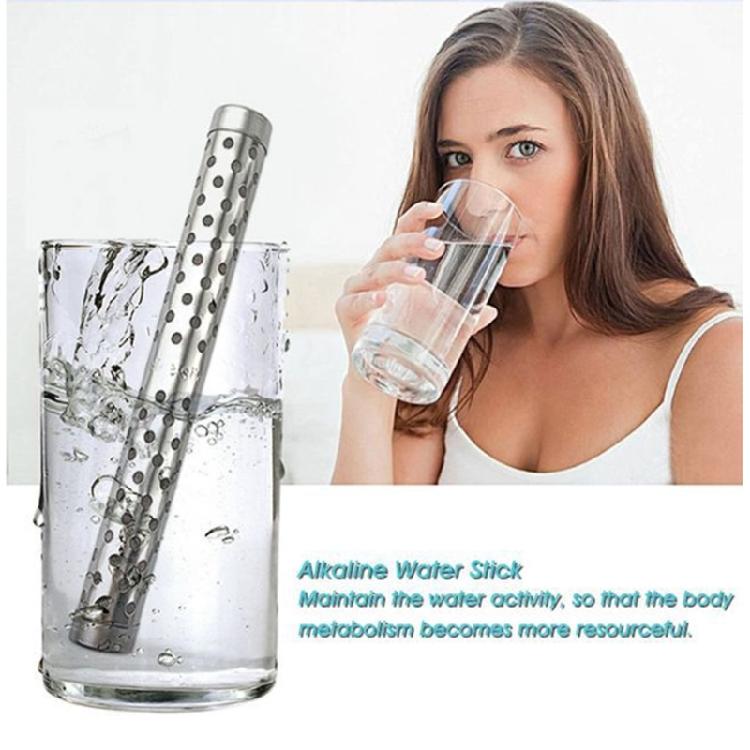 Portable Alkaline pH Water Filter Stick Hydrogen Mineral Purifier for w/ Tourmal
