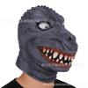 Godzilla mask, King Kong gorilla headgear, full-face latex animal costume for Halloween, Tyrannosaurus Rex prop