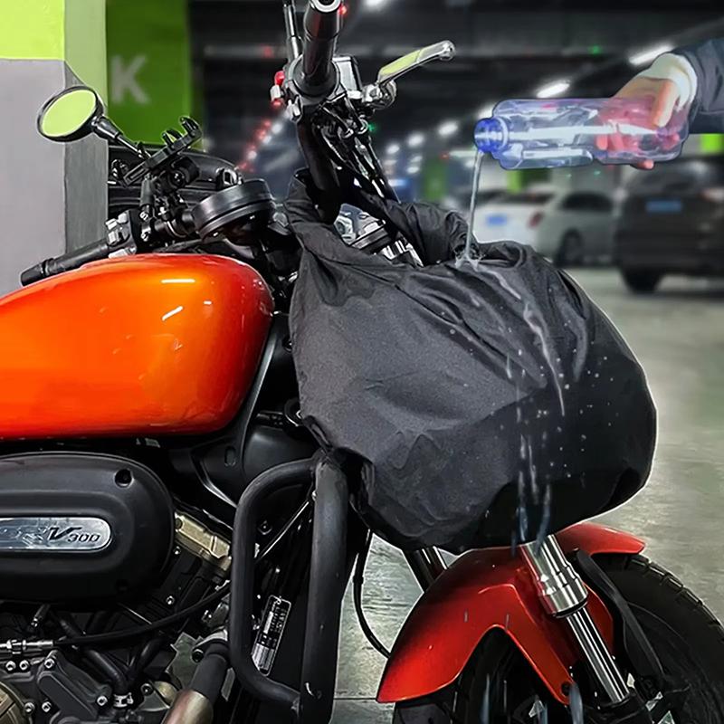 Portable Travel Motorcycle Waterproof Equipments Bag Motorbike Helmet Bag Combination Lock Anti-Theft Luggage Storage Bag