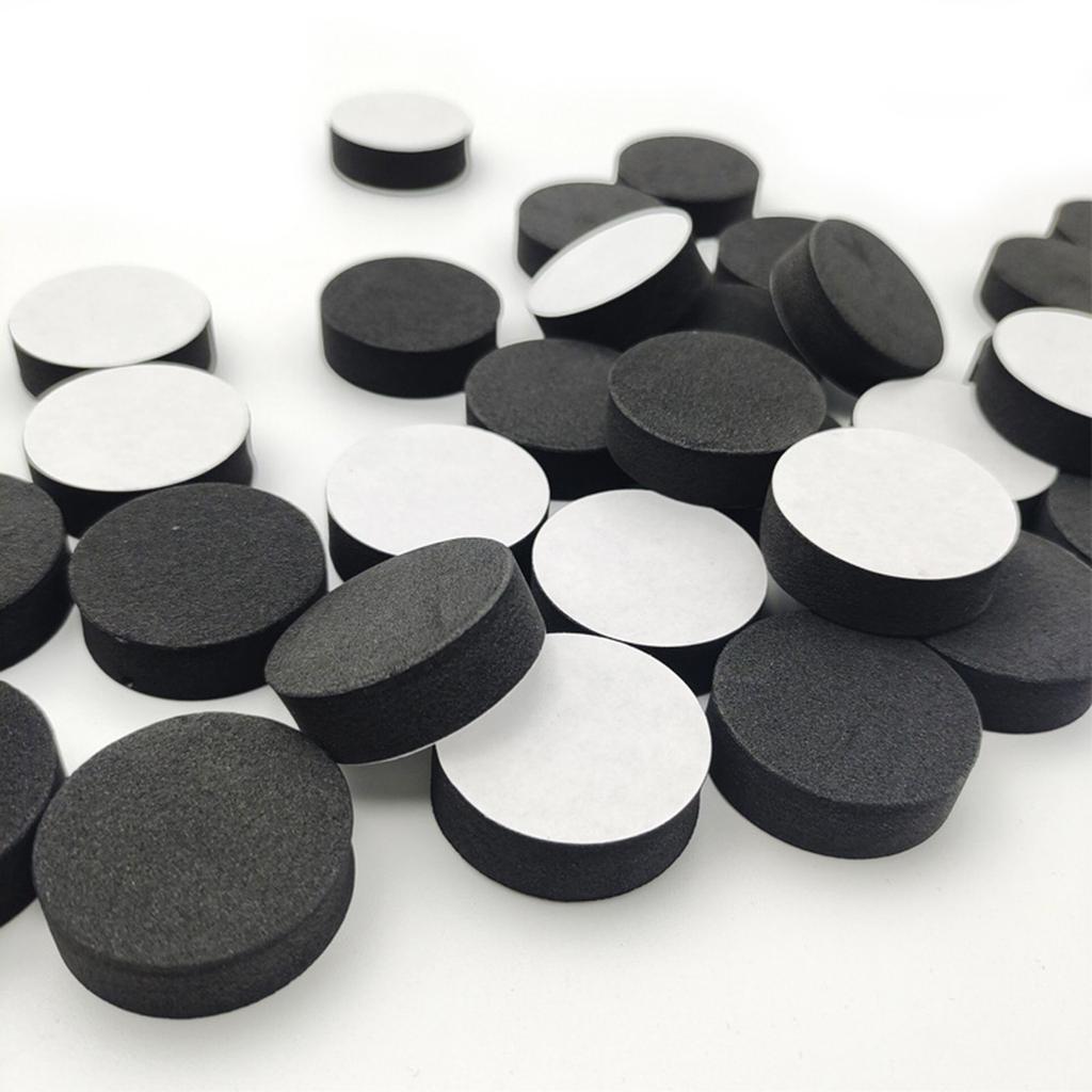 Round Flower Pot Feet Self-adhesive 24/60pcs Desk Pad