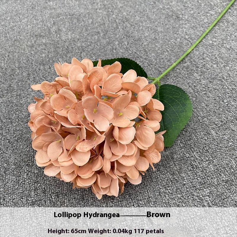 Artificial Flowers Fake Silk Hydrangea Bridal Clearance Wedding Decoration Home Room Table Accessories Garden Party Festival