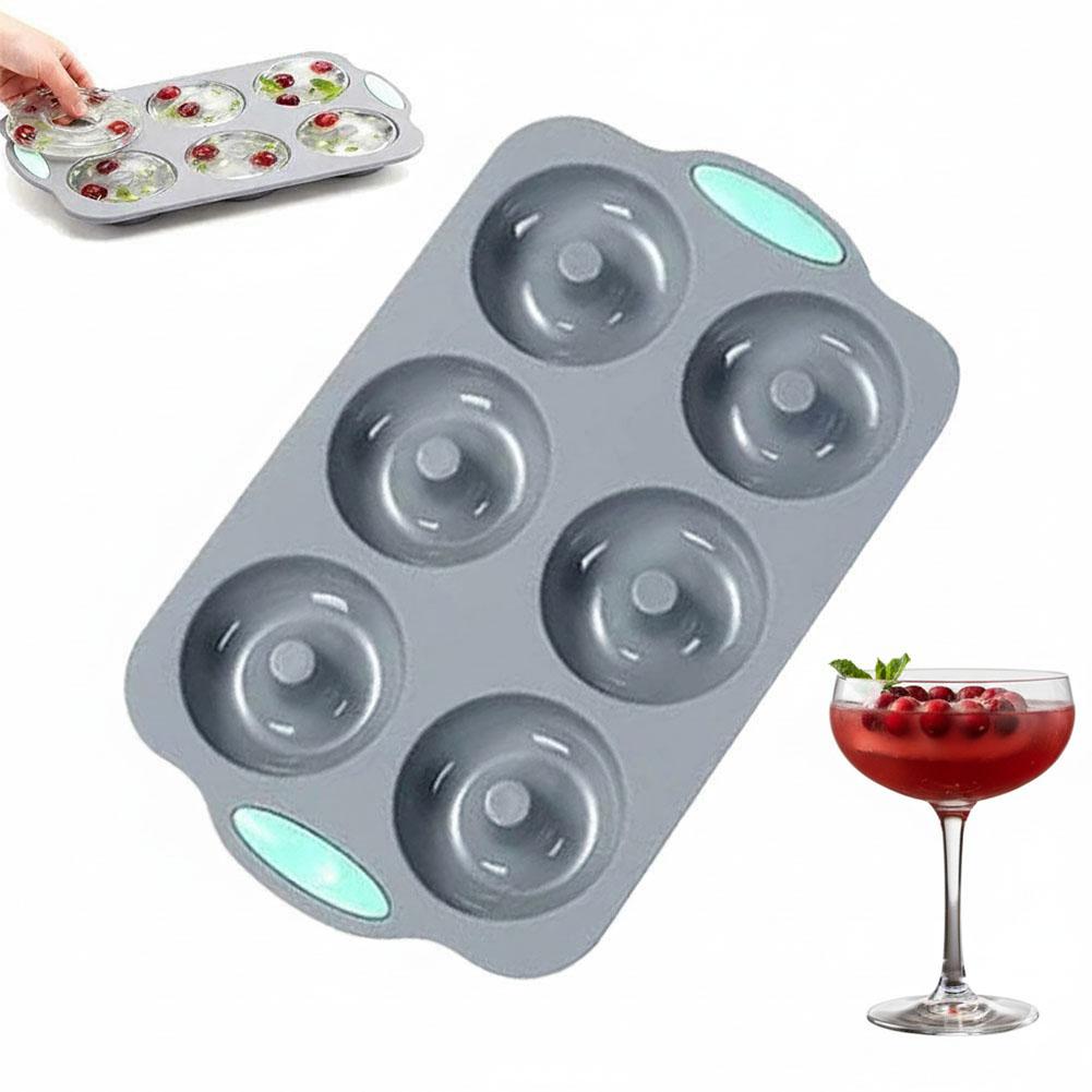 

Christmas Wreath Ice Mold Silicone Bakeware Non-Stick Kitchen Oven Baking Pans 3D Cake Jellies Chocolate Mold Pastry Baking Loaf
